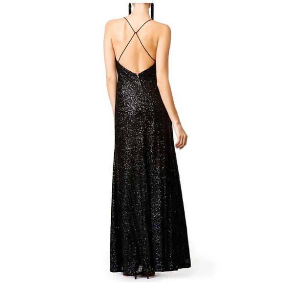 Jill Jill Stuart Delicate Spaghetti Strap Gown - Picture 4 of 5